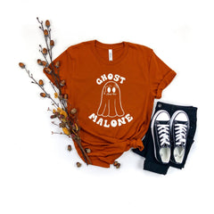 Ghost Malone Shirt, Funny Ghost Shirt, Cute Halloween Shirt, Halloween Gift, Holiday Shirt, Halloween Costume, Fall Shirt, Spooky Season - Image 4