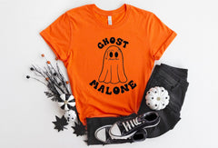 Ghost Malone Shirt, Funny Ghost Shirt, Cute Halloween Shirt, Halloween Gift, Holiday Shirt, Halloween Costume, Fall Shirt, Spooky Season - Image 8